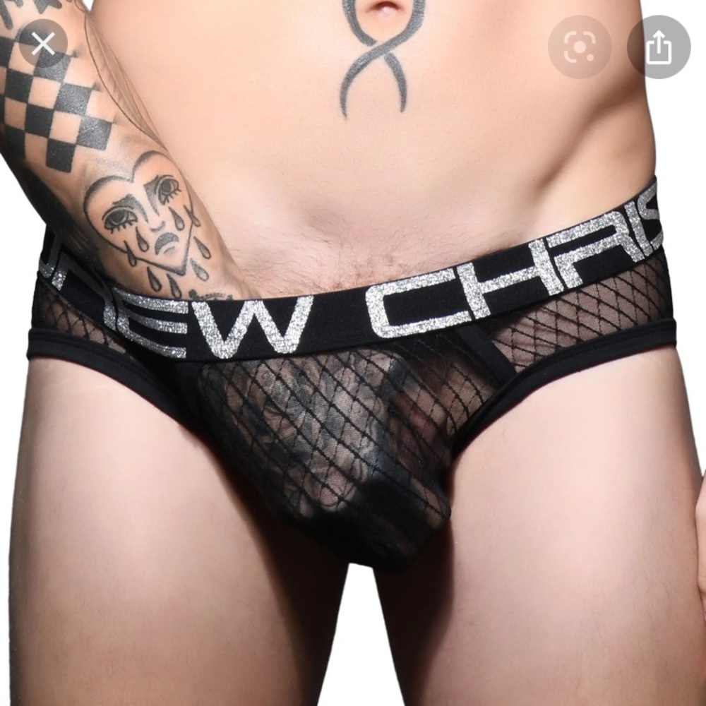 Sexy Lacy Brief w/ Almost Naked. NWT